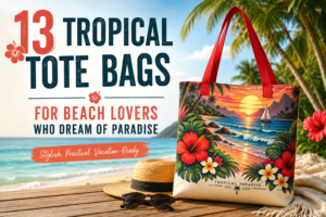 13 Tropical Tote Bags for Beach Lovers Who Dream of Paradise