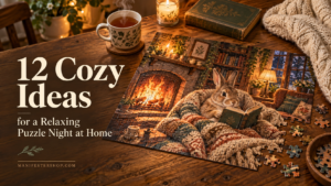 12 Cozy Ideas for a Relaxing Puzzle Night at Home